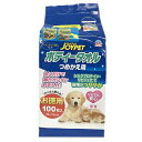 アースペット (JOYPET) ジョイペット ボディータオル つめかえ用 ペット用 100枚入 お徳用 【犬用品】【猫用品】【タオルシート】(4)