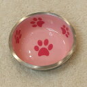 プラッツ マジェスティックボウル S ピンキーピンク 【犬の食器】【犬用品】