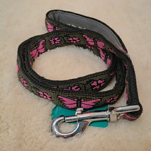 【神戸工房】【Bowvid】　ビニーリード　ピンク　【小・中型犬用】【犬用品】【リード】【アウトレット】