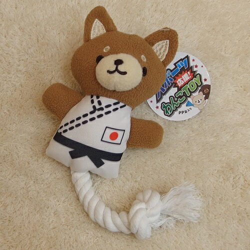 ボンビアルコン　スポーツ応援わんこTOY　柴犬　柔道　【おもちゃ】【犬猫用品】【ぬいぐるみ】