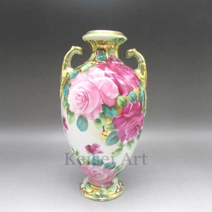 薔薇文花瓶 1891年頃 - 1915年頃　通称：メープルリーフ印