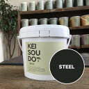 珪藻土 塗料 PAINT TYPE 1.5kg STEEL スチール ブラック 黒 カラー 【送料無料】 DIY かんたん ペイント ローラー かわいい おしゃ...