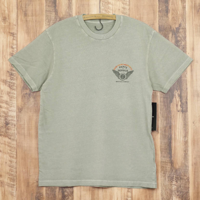 kei-styleのブリクストン BRIXTON LEEWAY Tシャツ メンズ 半袖 クルーネック 綿100％ ウォッシュ加工｜アングル2