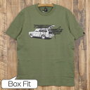 デウスエクスマキナ ボックス Tシャツ メンズ Deus Ex Machina SURWAGON TEE
