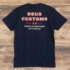 デウスエクスマキナ Deus Ex Machina メンズ Tシャツ Thinker Tee ネイビー