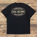 デウスエクスマキナ ボックス Tシャツ メンズ ブラック Deus Ex Machina HARLEM TEE