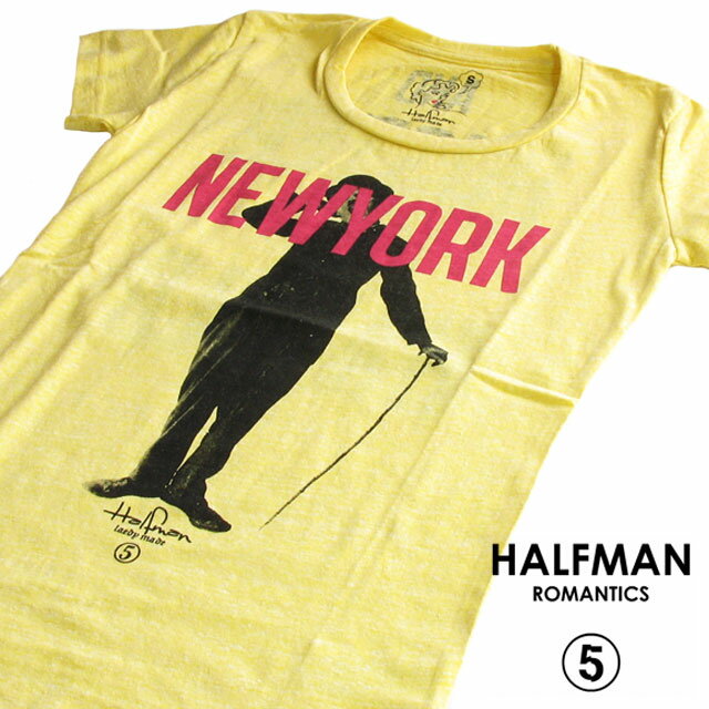 HALFMAN ハーフマン NEW YORKER レディース Tシャツ