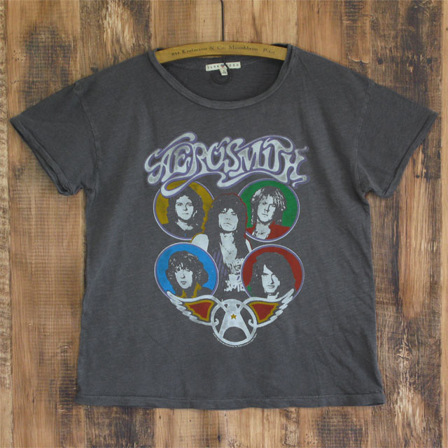 JUNK FOOD ジャンクフード レディース Tシャツ Aerosmith エアロスミス