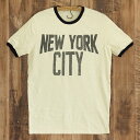 ジョンソンモータース リンガーTシャツ メンズ Johnson Motors NEW YORK