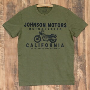 ジョンソンモータース Tシャツ メンズ Johnson Motors JOMO BOBBER