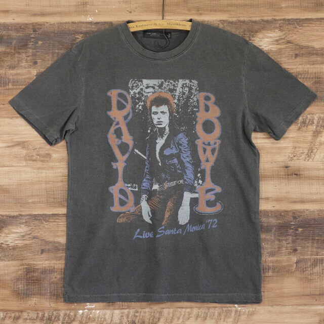 ジャンクフード デビットボウイ Tシャツ メンズ JUNk FOOD DAVID BOWIE SANTA MONICA 72