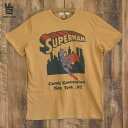 ジャンクフード スーパーマン Tシャツ メンズ JUNK FOOD Superman Comic Convention