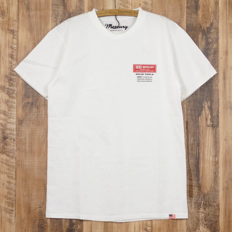 MERCURY マーキュリー MCR スタンダード Tシャツ ホワイト 