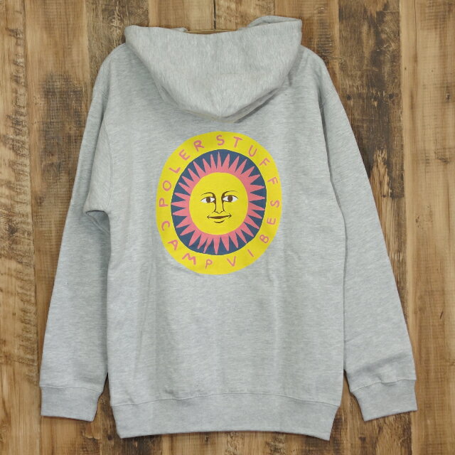 POLER ポーラー プルオーバー パーカー メンズ SUNSHINE HOODIE グレー