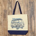 サンセットサーフ SUNSET SURF キャンバス トートバッグ SURF BUS TOTE BAG