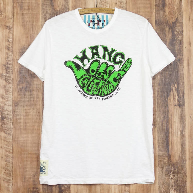 サンセットサーフ SUNSET SURF Tシャツ メンズ HANG LOOSE