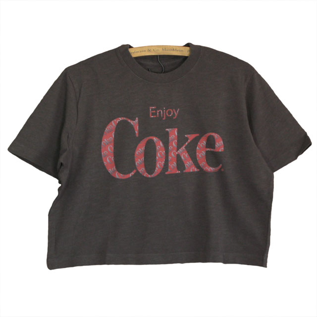 JUNK FOOD ジャンクフード レディース クロップド Tシャツ ENJOY COKE