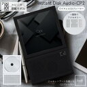 Instant Disk Audio-CP2 +壁掛けアクセサリー km5 スピーカー搭載 CDプレーヤー Bluetooth5.1 USB ワイヤレス インスタントディスク