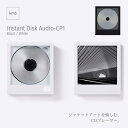 インスタントディスクオーディオ Instant Disk Audio-CP1 CDプレーヤー ジャケットアート km5 Bluetooth 保証1年