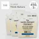 3個セット THE 洗濯洗剤 詰め替え用 Think Nature 450g×3個 衣類用 エコ 部屋干し 節水 節電 時短 すすぎ0回 中川政七商店 大日本市
