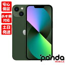 【あす楽 土日 祝日発送 店舗受取可】新品未開封品【Nランク】国内Appleストア版SIMフリー iPhone13 128GB グリーン MNGG3J/A 4549995333275【 docomo au SoftBank UQ Ymobile 楽天モバイル 対応】