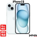 【9日20時からポイントUP! お買い物マラソン】新品未開封品【Nランク】国内Appleストア版SIMフリー iPhone15 128GB ブルー MTML3J...