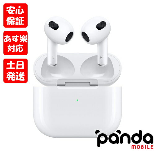 【あす楽 土日 祝日発送 店舗受取可】新品未開封品【Nランク】国内Appleストア正規版 AirPods (第3世代) MME73J/A MagSafe充電ケース 本体 新型 イヤホン ワイヤレス Bluetooth 4549995297102