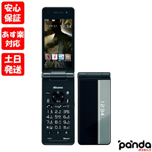 【あす楽 土日 祝日発送 店舗受取可】新品未使用品【Sランク】docomo Panasonic P-01H ダークメタル パナソニック iモード ケータイ ガラケー 4942857182194