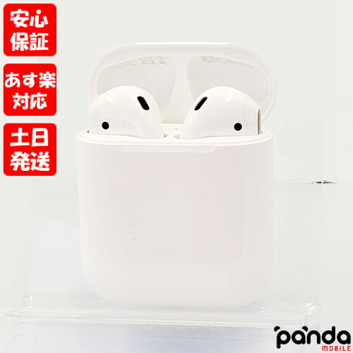 【あす楽 土日 祝日発送 店舗受取可】中古品【Cランク】AirPods (第2世代) with Charging Case Apple MV7N2J/A A1602 本体 送料無料 4549995069389 27D3LX2Y