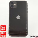 【ガラスフィルムプレゼント中!】【13日10時からポイントUP!超ポイントバック祭】中古品【Bランク】SIMフリー iPhone11 256GB ブラック NW...