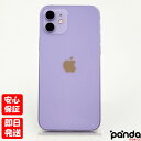 【ガラスフィルムプレゼント中!】【ゴールデンウィークも毎日発送】中古品【Bランク】SIMフリー iPhone12 64GB パープル MJNH3J/A A240...