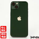 【ゴールデンウィークも毎日発送】中古品【Cランク】SIMフリー iPhone13 128GB グリーン MNGG3J/A A2631 4549995333275...