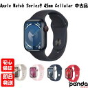 【ゴールデンウィークも毎日発送】【中古品】Apple Watch Series 9 GPS+Cellularモデル 41mm アルミニウムケース ミッドナイト ...