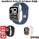 【ゴールデンウィークも毎日発送】【中古品】Apple Watch Series 10 GPS+Cellularモデル 46mm アルミニウムケース シルバー ジ...