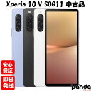 【土日、祝日発送、店舗受取可】【中古品】au/UQmobile版SIMフリー SONY Xperia 10 V SOG11 ブラック ホワイト ラベンダー 本体 送料無料【ネットワーク利用制限〇】