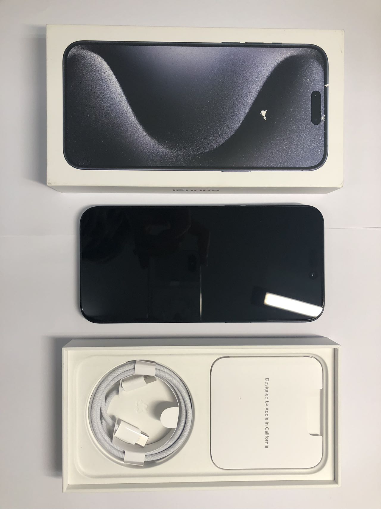 【あす楽】【中古】 iPhone15 Pro MAX 256GB ブルーチタニウム【即日発送、土、祝日発送 】【送料無料※沖縄を除く】【不正利用防止のため、配達時転送不可】 - Image 2