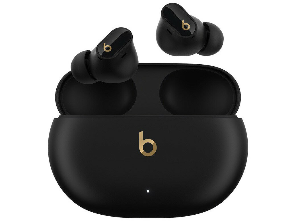 BEATS イヤホン 【あす楽】【新品】Beats Studio Buds + MQLH3PA/A ブラック/ゴールド【即日発送、土、祝日発送 】【送料無料※沖縄を除く】【不正利用防止のため、配達時転送不可】