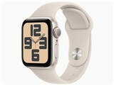 アップルウォッチ スマートウォッチ（売れ筋ランキング） 【新品未開封】Apple Watch SE 第2世代 GPSモデル 40mm MR9U3J/A [スターライトスポーツバンド S/M]【即日発送、土、祝日発送 】【送料無料※沖縄を除く】【不正利用防止のため、配達時転送不可】