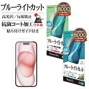 iPhone15 15 Pro 15 Plus 15 Pro Max フィルム 平面保護 ブルーライトカット 高光沢 透明 クリア マット アンチグレア 反射防止 抗菌 日本製 貼り付けガイド アイフォン 保護フィルム ラスタバナナ
