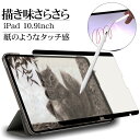 iPad 第10世代 10.9インチ フィルム 全面保護 ペーパー 紙 紙のような ライク 書き心地 着脱式 ナノサクション 指紋 反射防止 NANO SUCTION FILM アイパッド 保護フィルム NPL3760IP109 ラスタバナナ