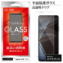 Xperia 10 IV SO-52C SOG07 Xperia10 III SO-52B SOG04 Xperia10 III Lite XQ-BT44 フィルム 平面保護 強化ガラス 0.33mm 高透明クリア 光沢タイプ ケースに干渉しない エクスペリア10 マーク3 ライト 液晶保護 GP2861XP103 ラスタバナナ