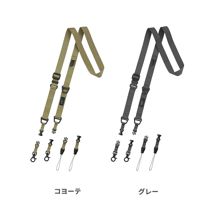 斜め掛け スマホ ショルダーストラップ ROOT CO. GRAVITY UTILITY WEBBING NECK/SHOULDER LOOP ネックストラップ【 ストラップ 斜めがけストラップ ショルダー ベルト アタッチメント式 アウトドア root co. ルートコー ルート スマホアクセサリー メンズ 】