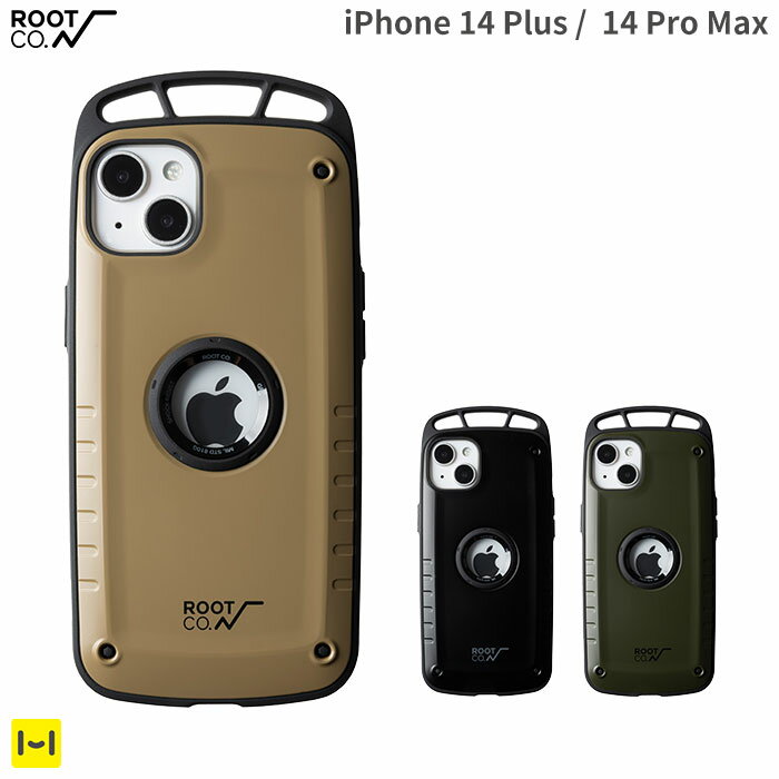 iPhone14Plus iPhone14ProMax ROOT CO. GRAVITY Shock Resist Case Pro. 【 スマホケース iphoneケース iPhone ケース アイフォンケース ルート ブランド アウトドア 耐衝撃 丈夫 カラビナループ スリム 】