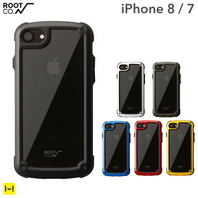 ROOT CO. iPhone7 iPhone8 ケース Gravity Shock Resist Tough & Basic Case. 【 スマホケース アイフォン8ケース アイフォン7 クリア 透明 耐衝撃 ルートコー ハードケース iPhoneケース 】
