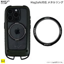 ROOT CO. GRAVITY METAL RING for MagSafe(ブラック)【スマホアクセサリーグッズ Hamee】