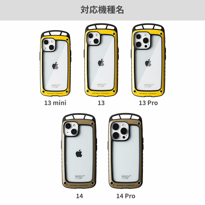 iPhone13 ケース iphone13 pro mini ケース ROOT CO. GRAVITY Shock Resist Case Elk.【 iphone13 iphone13pro iphone13mini iphone 13 13 pro 13 mini アウトドア ルート ROOT キャンプ アウトドア クリア 透明 クリアケース iphoneケース iphone13ケース 】