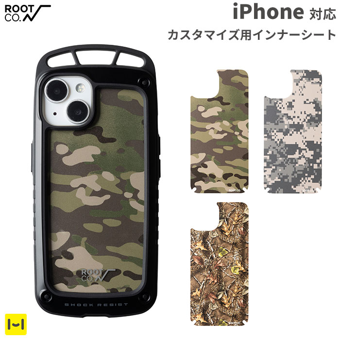 ROOT CO. インナーシート iPhone14 iPhone14Pro iPhone14ProMax iPhone14Plus iPhone13 背面 フィルム PLAY INNER SH…