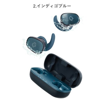 ワイヤレスイヤホン GLIDiC Bluetooth5.0 対応 IPX5 完全独立型 Sound Air SPT-7000【 テレワーク 在宅勤務 便利 ブルートゥース 長距離 マラソン ジョギング ランニング 運動 快適 イヤホン フィット 環境音 汗 水に強い 防水 グライディック スマホアクセサリー Hamee 】