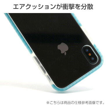 iphone x ケース クリスタルアーマー Air Cushion 衝撃吸収(ホワイト) 【 スマホケース iPhoneX アイフォンX 耐衝撃 iPhoneケース 】