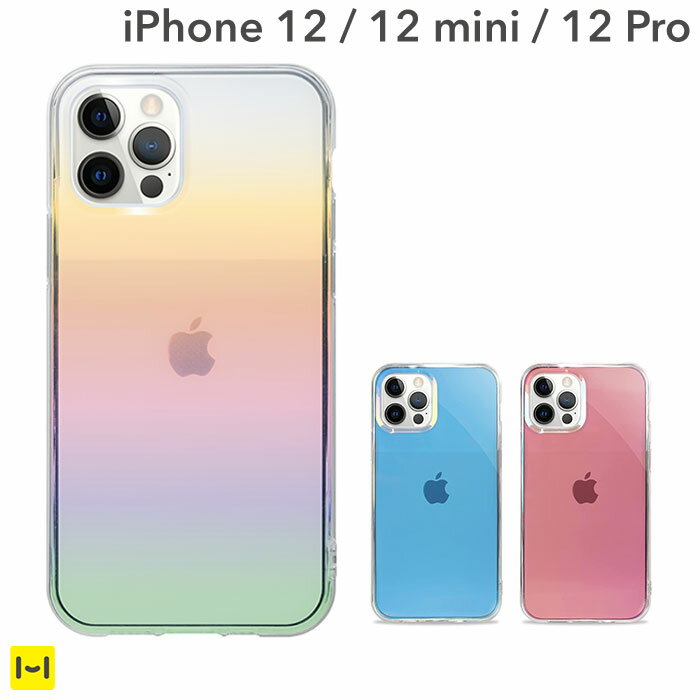 iPhone12 iPhone12Pro iPhone12min EYLE 多面体カットケース Carat【 スマホケース カバー iphone 12 pro mini アイフォン12 アイフォン12プロ プロ アイフォン12ミニ ミニ 透明 グラデーション かわいい 】